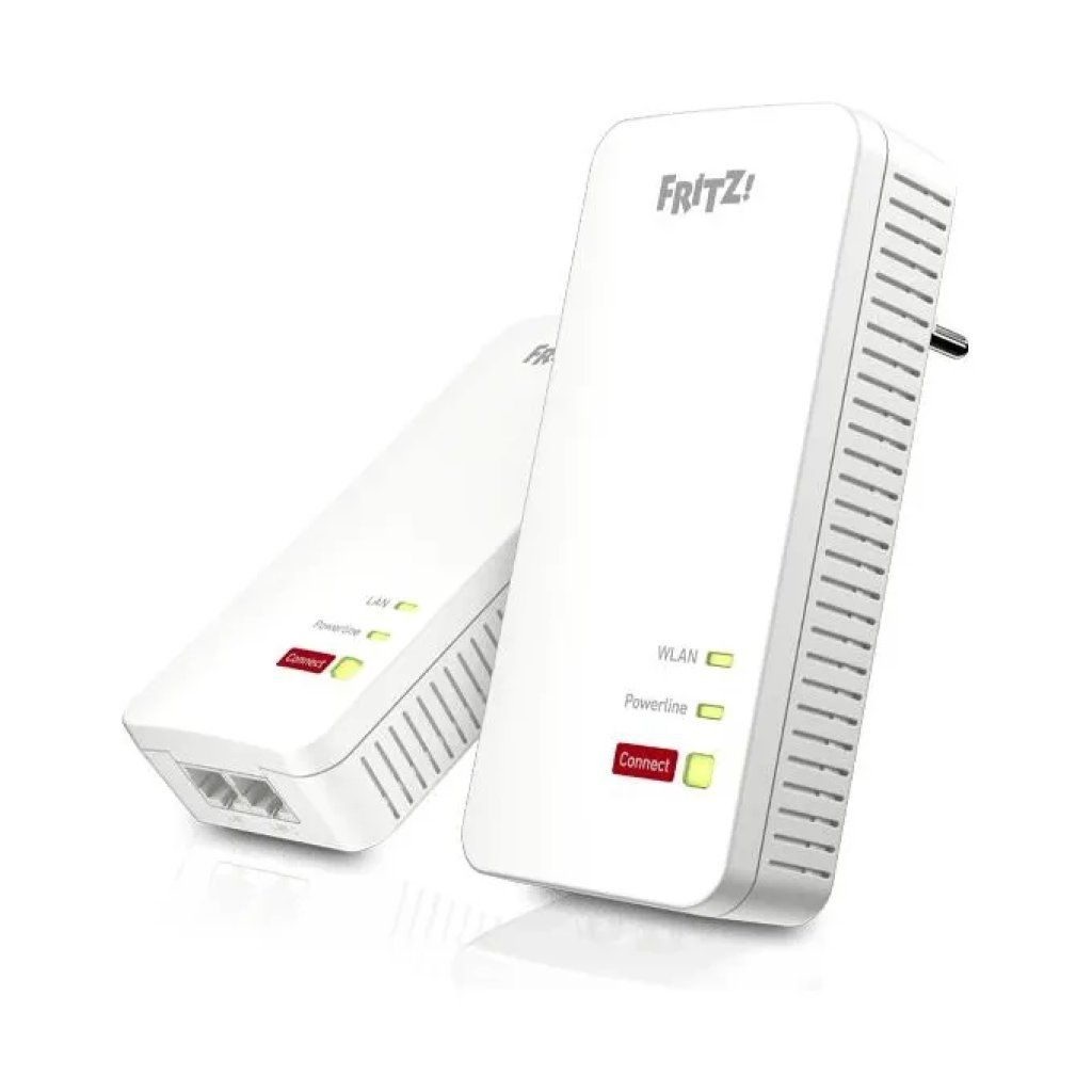 FRITZ! Powerline 1240 AX Kit Wi-Fi 6, 1200 Mbit/s, 2 adattatori FRITZ! Powerline 1240 AX Kit Wi-Fi 6, 1200 Mbit/s, 2 adattatori