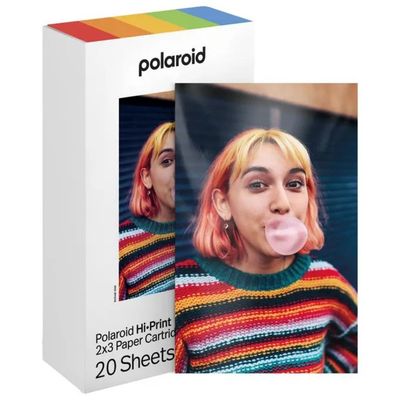 Polaroid Hi-Print Carta Fotografica Adesiva 2x3 Polaroid Hi-Print Carta Fotografica Adesiva 2x3" – 20 fogli