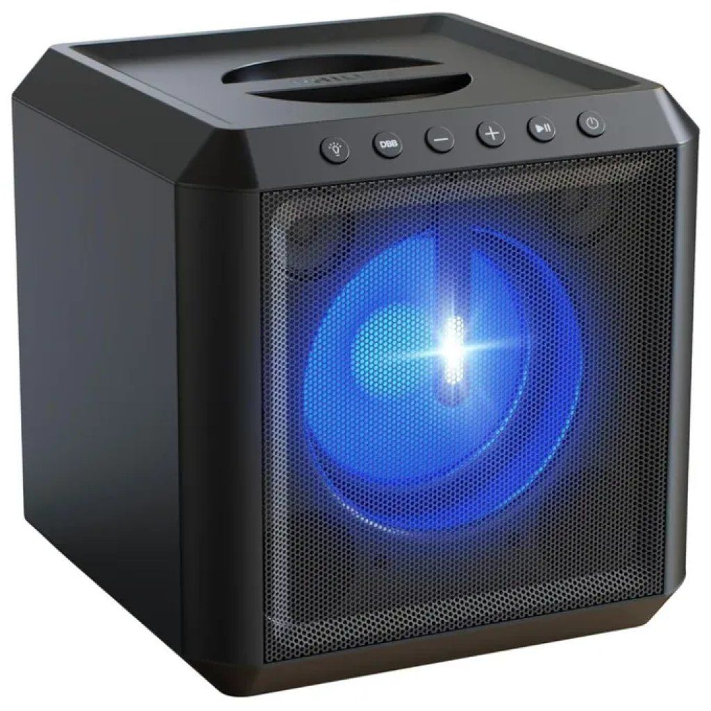 Philips TAS7000EB/00 Speaker Bluetooth Party 100 W con Luci LED, Nero