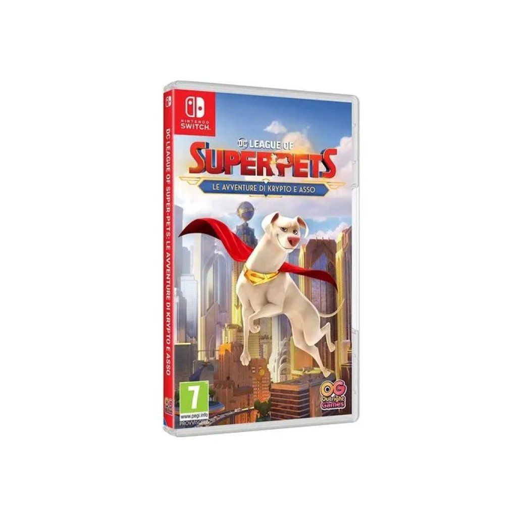 OUTRIGHT GAMES DC League of Super-Pets: Le Avventure di Krypto e Asso per Nintendo Switch