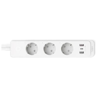 TP-Link Tapo P300 Multipresa Smart Wi-Fi con 3 Prese Schuko e 3 Porte USB TP-Link Tapo P300 Multipresa Smart Wi-Fi con 3 Prese Schuko e 3 Porte USB