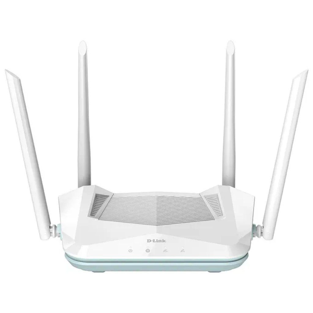 D-LINK Router D-Link R15 Wi-Fi 6 Dual-Band AX1500 Gigabit, Bianco D-LINK Router D-Link R15 Wi-Fi 6 Dual-Band AX1500 Gigabit, Bianco
