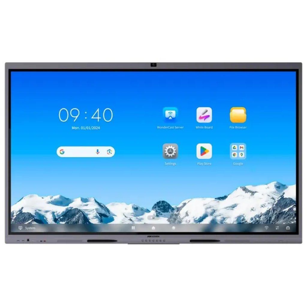 Hikvision DS-D5C75RB-B2L Monitor Interattivo 75" 4K Touch