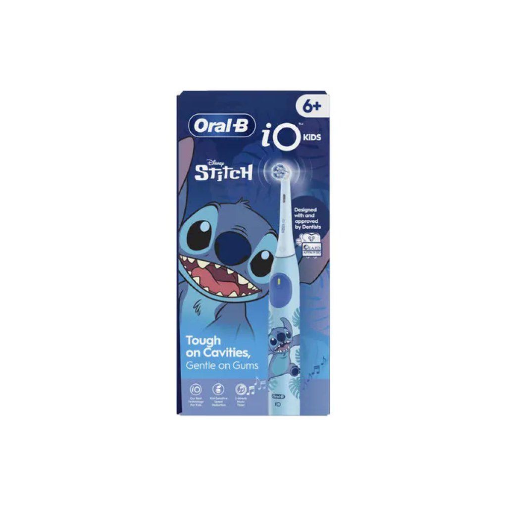 Oral-B iO Kids Disney Stitch Spazzolino Elettrico Blu Oral-B iO Kids Disney Stitch Spazzolino Elettrico Blu