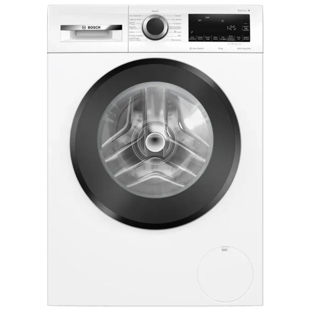 BOSCH Lavatrice Bosch Serie 6 WGG244Z0IT, 9 kg, 1400 giri/min, Classe A BOSCH Lavatrice Bosch Serie 6 WGG244Z0IT, 9 kg, 1400 giri/min, Classe A