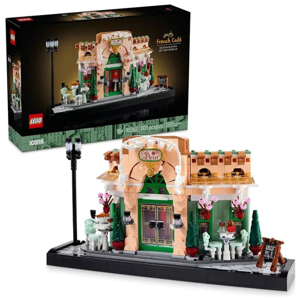 LEGO Icons Caffè Francese 11373 – Set da 1101 pezzi LEGO Icons Caffè Francese 11373 – Set da 1101 pezzi