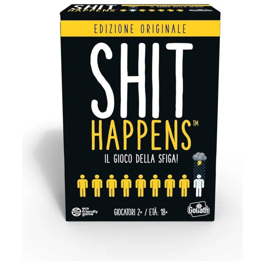 Goliath Shit Happens Tempi Moderni – Gioco di carte 18+ Goliath Shit Happens Tempi Moderni – Gioco di carte 18+
