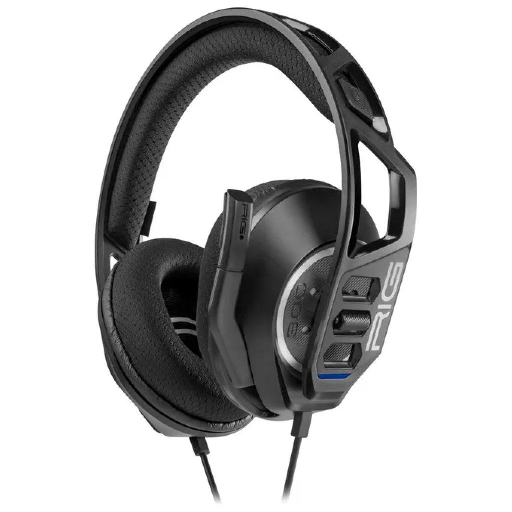BIG BEN Nacon RIG 300 PRO HS Cuffie Gaming Cablate con Microfono Rimovibile, Nero