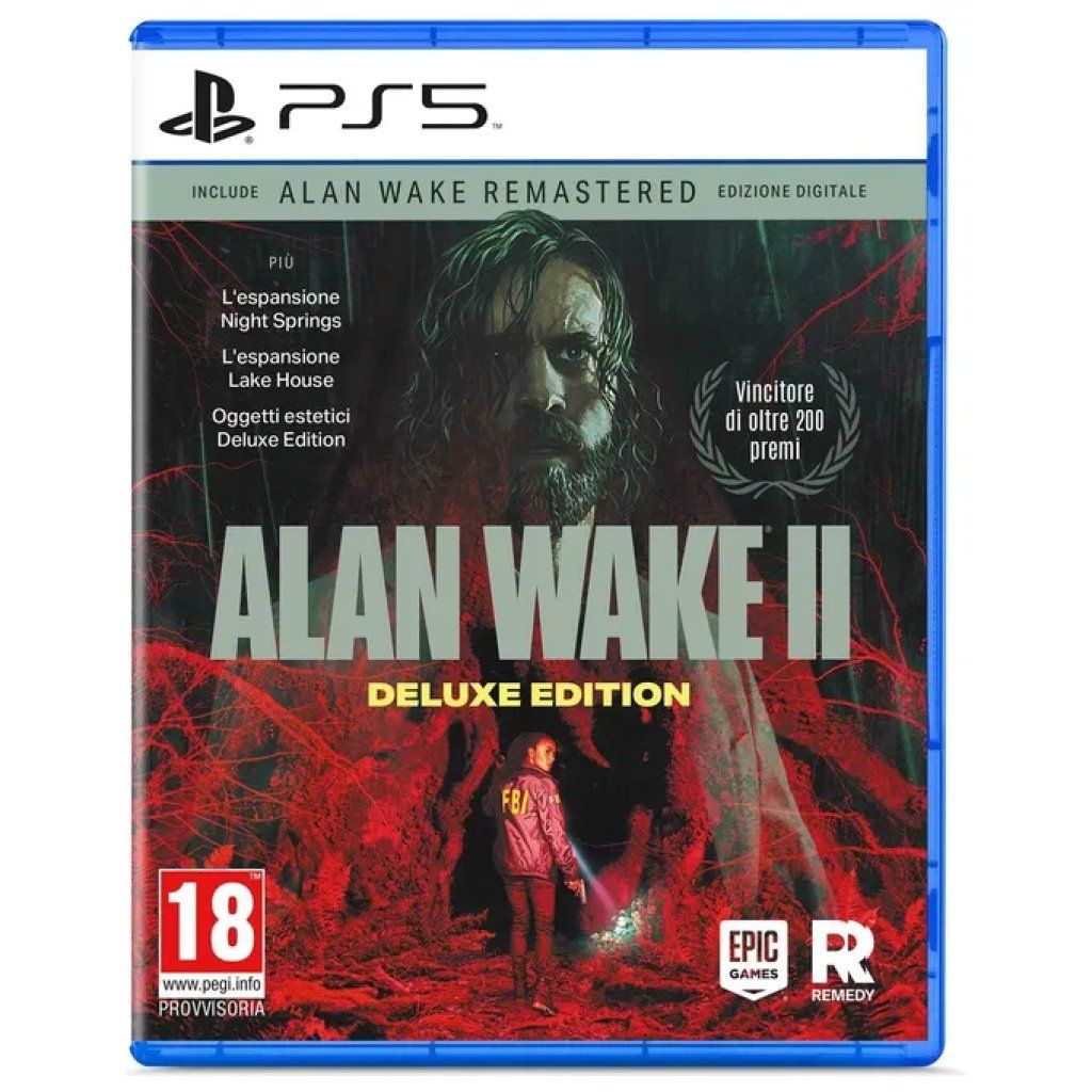 EPIC GAMES Alan Wake 2 Deluxe Edition per PS5 EPIC GAMES Alan Wake 2 Deluxe Edition per PS5
