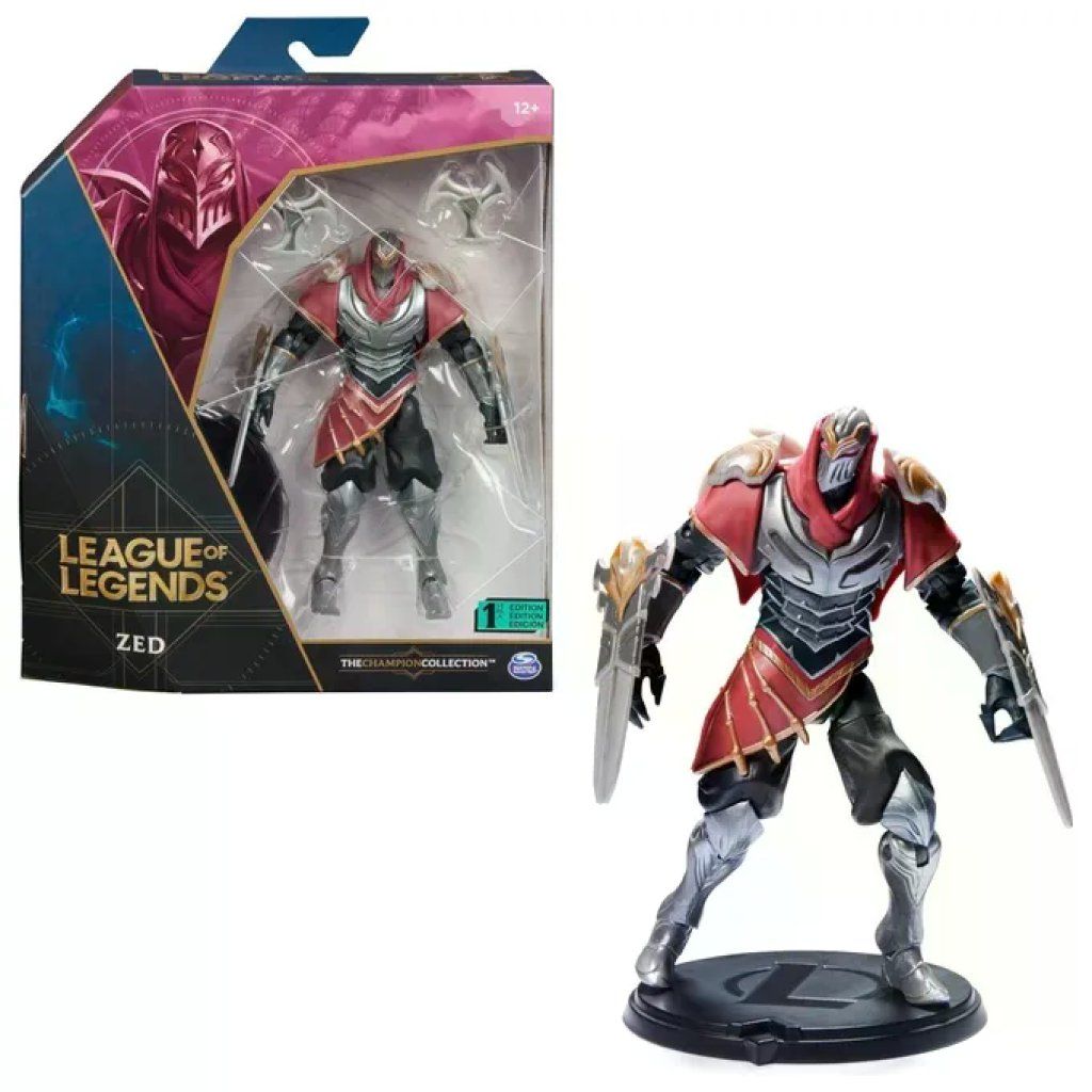 SPIN MASTER League of Legends Zed – Personaggio da collezione 15 cm SPIN MASTER League of Legends Zed – Personaggio da collezione 15 cm