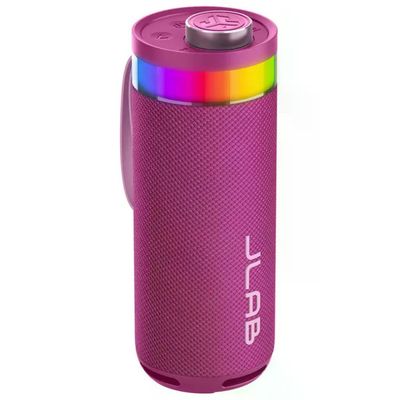 JLab Go Party – Altoparlante Bluetooth portatile 10 W rosa con LED JLab Go Party – Altoparlante Bluetooth portatile 10 W rosa con LED