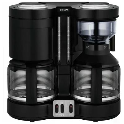 Krups KM8508 macchina da caffè a filtro doppia, 1 L, 2200 W