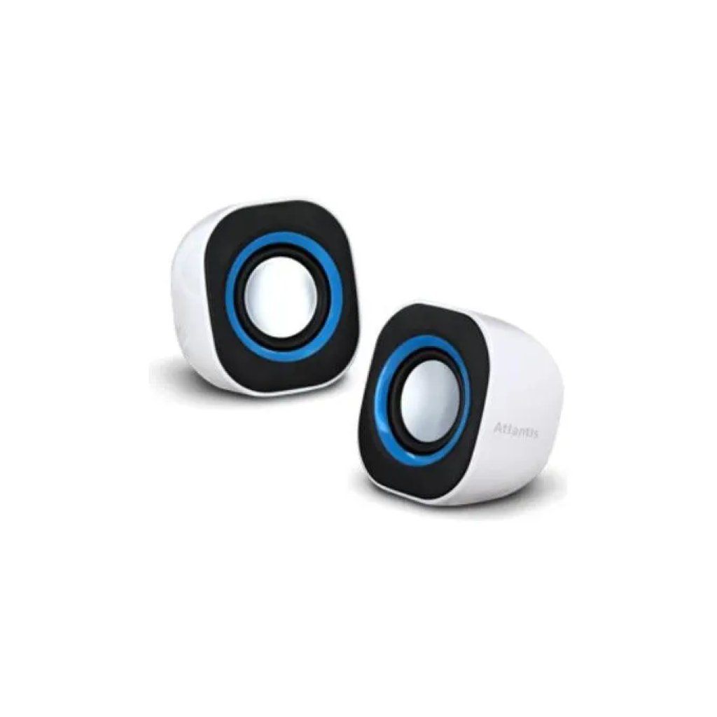 Atlantis SoundPower 410 – Casse PC Stereo 2.0 USB Bianche Atlantis SoundPower 410 – Casse PC Stereo 2.0 USB Bianche