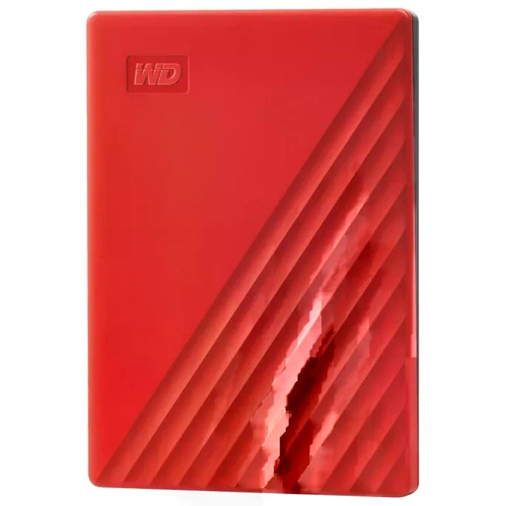Western Digital My Passport HDD esterno 2 TB USB 3.0 rosso