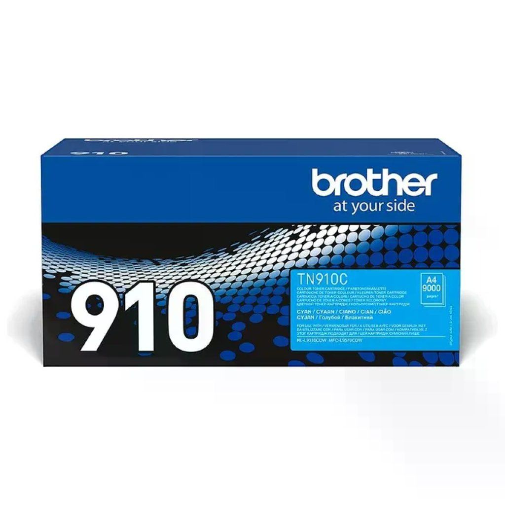 Brother TN-910C Toner Originale Ciano, 9.000 Pagine