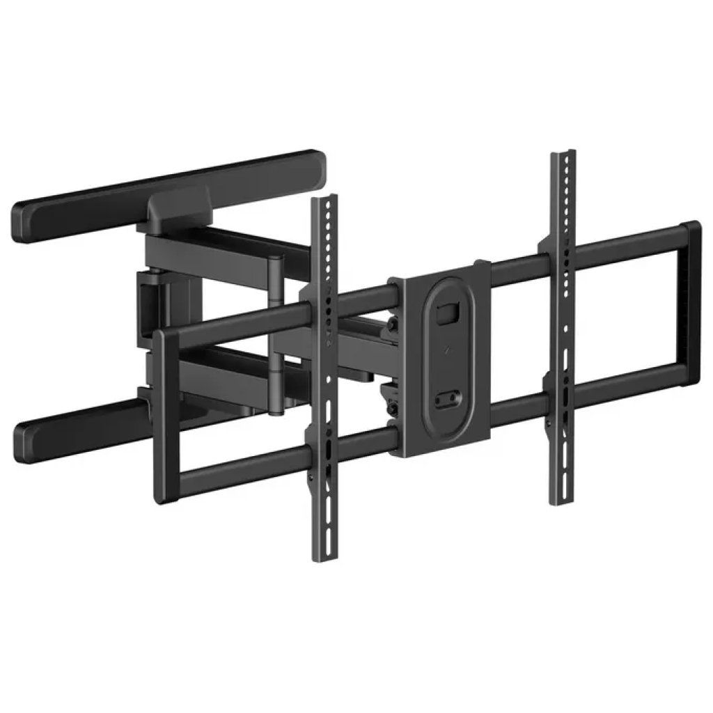 EQUIP Staffa TV Full Motion 43–100" con 2 Snodi, VESA fino a 800×400 mm, Nero