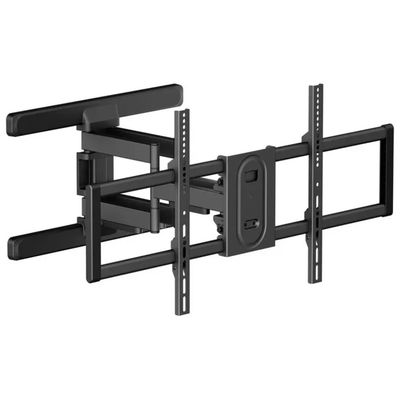 EQUIP Staffa TV Full Motion 43–100" con 2 Snodi, VESA fino a 800×400 mm, Nero