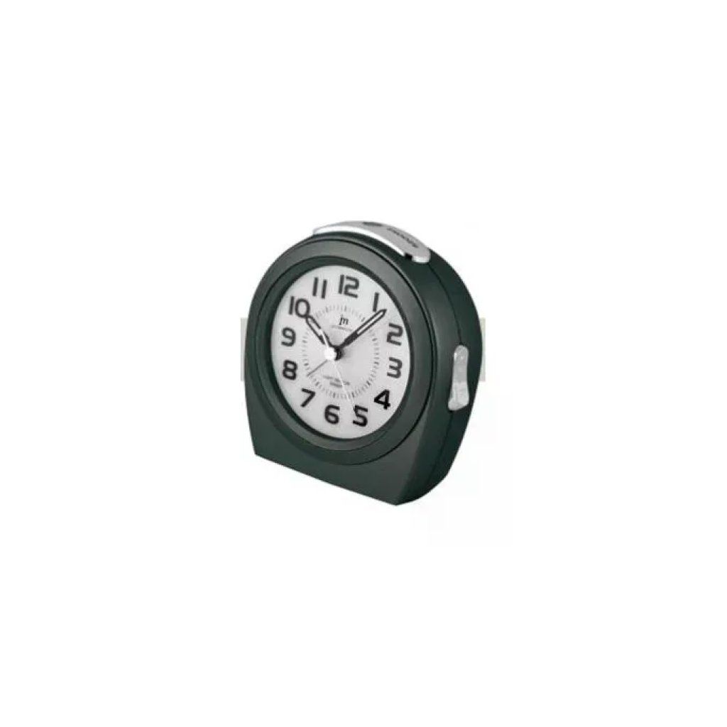 Lowell JA7021 Justaminute – Sveglia analogica al quarzo nera Lowell JA7021 Justaminute – Sveglia analogica al quarzo nera