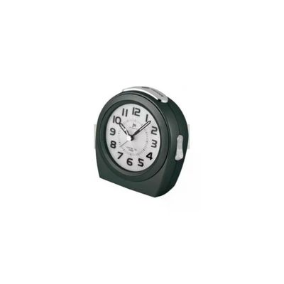 Lowell JA7021 Justaminute – Sveglia analogica al quarzo nera Lowell JA7021 Justaminute – Sveglia analogica al quarzo nera