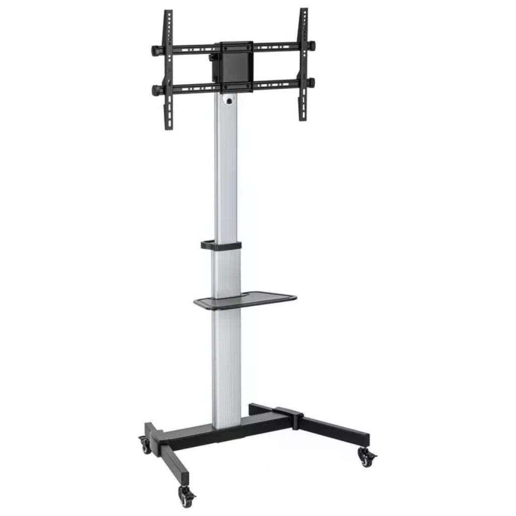 Equip 650630 Supporto TV mobile con ruote, 37–86 pollici, fino a 50 kg