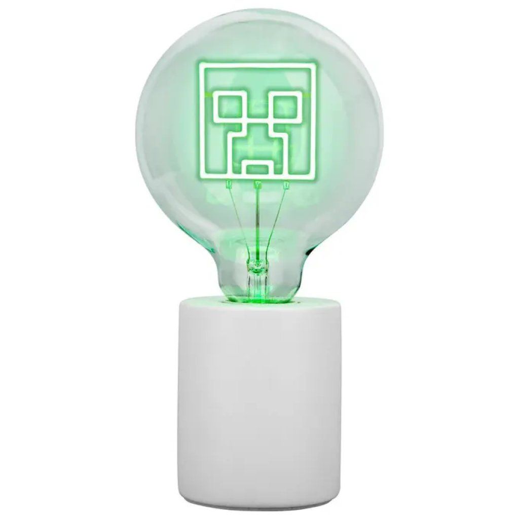PALADONE Lampada LED Minecraft Creeper in PVC, 18 cm - Paladone PALADONE Lampada LED Minecraft Creeper in PVC, 18 cm - Paladone