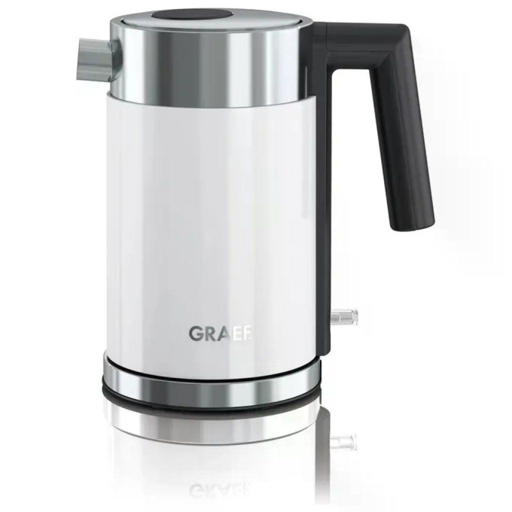 Graef WK 401 Bollitore Elettrico 1 L, Bianco e Acciaio Inox