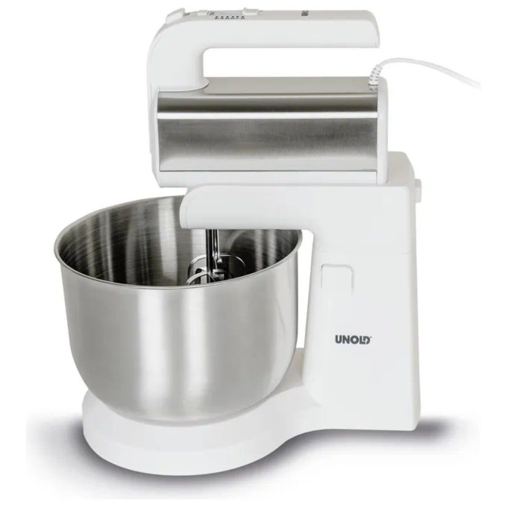 UNOLD 78720 Sbattitore elettrico con ciotola in acciaio inox, 500 W UNOLD 78720 Sbattitore elettrico con ciotola in acciaio inox, 500 W
