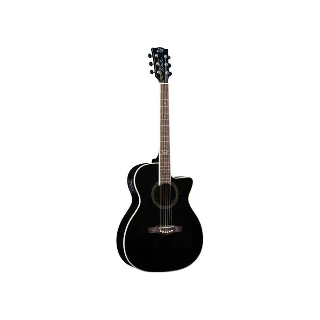 EKO NXT A100CE SEE THROUGH BLACK – Chitarra acustica elettrificata