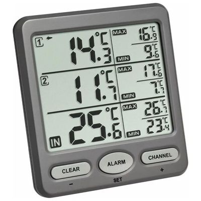 TFA-Dostmann 30.3062.10 Termometro wireless interno ed esterno con sensore