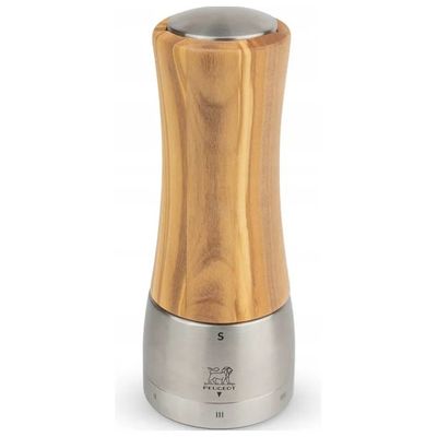 Peugeot Madras Zirlion u’Select – Macinasale in legno d’olivo, 16 cm