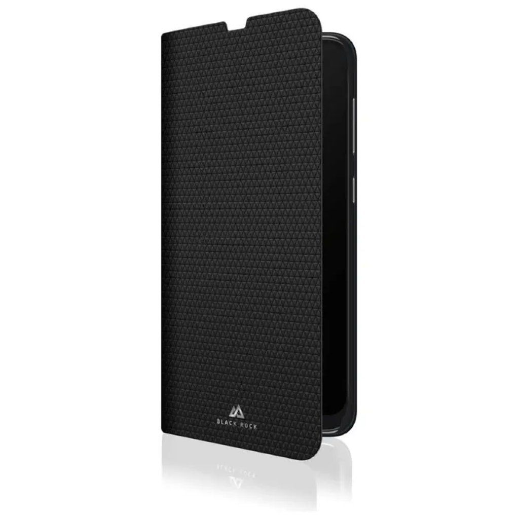 BLACK ROCK The Standard – Custodia a libro per Samsung Galaxy A50 e A30s, nera