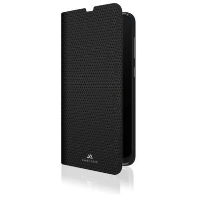 BLACK ROCK The Standard – Custodia a libro per Samsung Galaxy A50 e A30s, nera