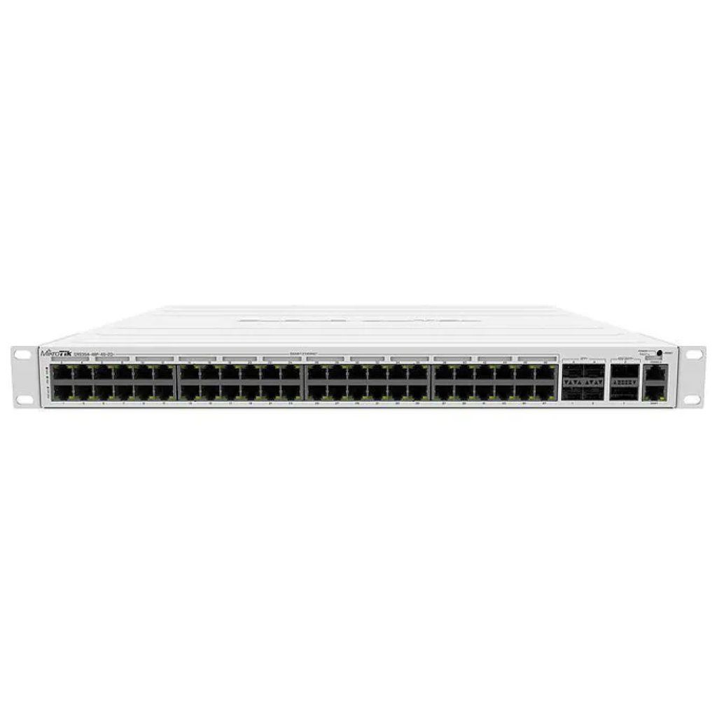 MikroTik CRS354-48P-4S2QRM Switch PoE L3 48 Porte Gigabit, 4 SFP+ e 2 QSFP+