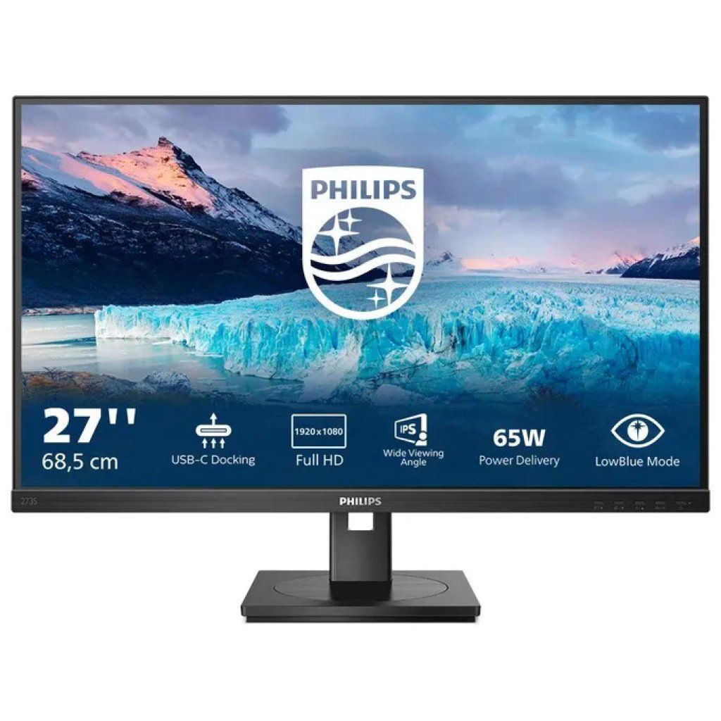 Philips 273S1/00 Monitor 27" Full HD IPS con USB-C