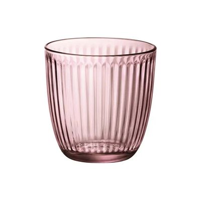 Bormioli Rocco Line Lilac Rose – Set 6 bicchieri da acqua, 29 cl