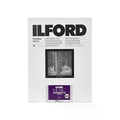 Ilford Multigrade RC Deluxe Pearl 18 × 24 cm – 25 fogli Ilford Multigrade RC Deluxe Pearl 18 × 24 cm – 25 fogli