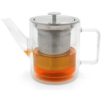 Bredemeijer Duo San Remo Teiera in Vetro Borosilicato, 1 L Bredemeijer Duo San Remo Teiera in Vetro Borosilicato, 1 L