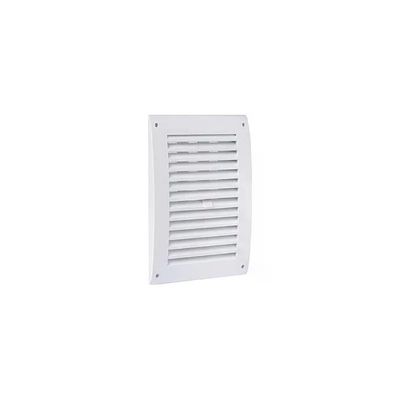 IDRO BRIC Griglia di Aerazione Bianca in ABS 17 x 25 cm con Fissaggio a Viti IDRO BRIC