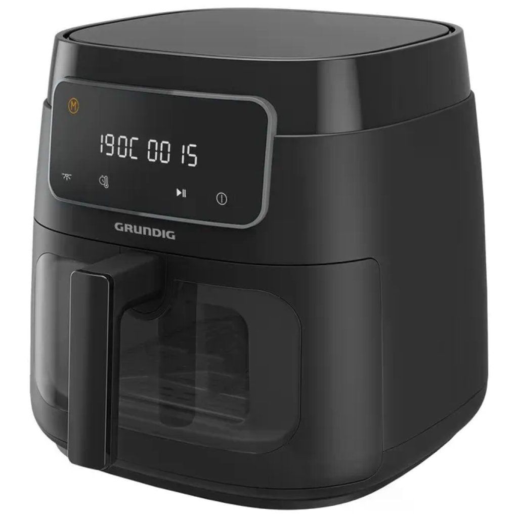 Grundig FRY 7320 Friggitrice ad Aria 7,6 L 1900 W, Nera