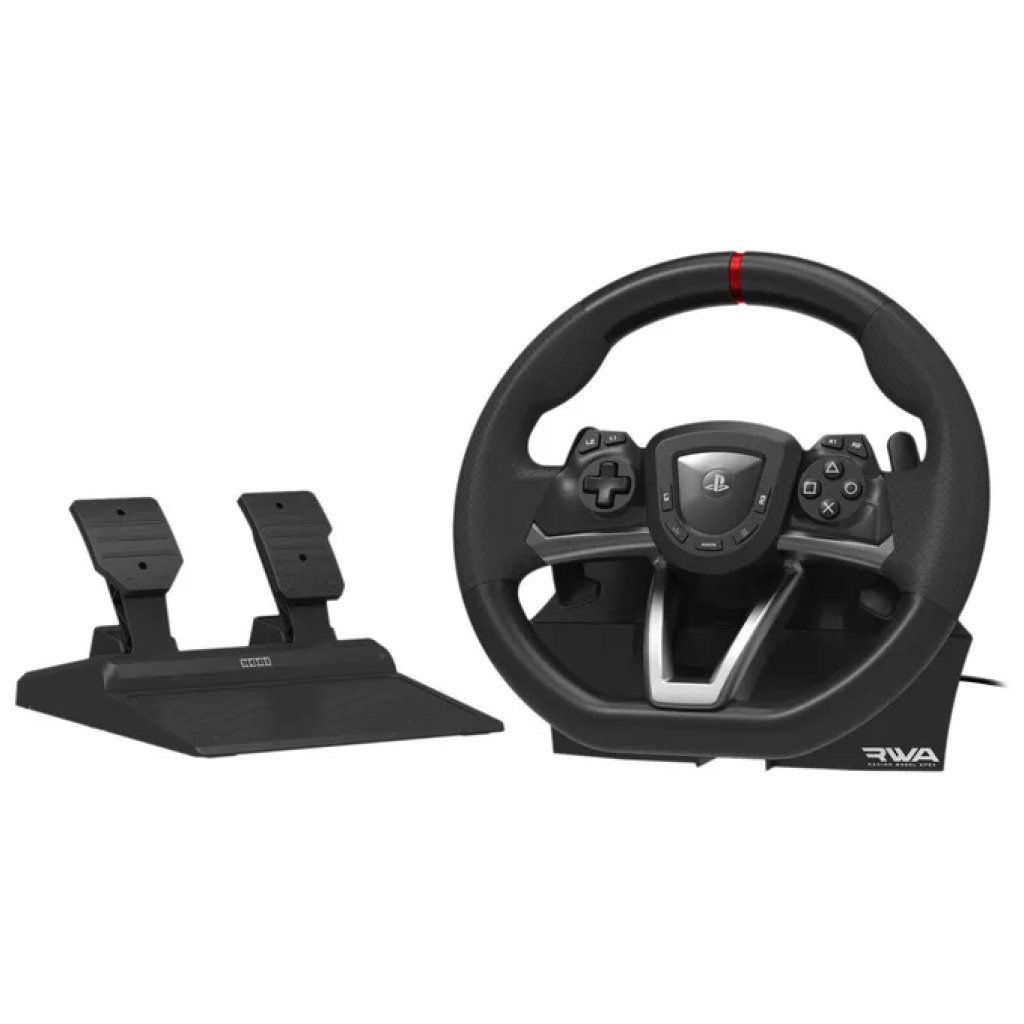 HORI Racing Wheel Apex con Pedali per PS5, PS4 e PC – Nero HORI Racing Wheel Apex con Pedali per PS5, PS4 e PC – Nero