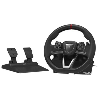 Hori SPF-004U Racing Wheel Apex Volante con Pedali PS5 PS4 PC 270° Licenza Sony colore Nero