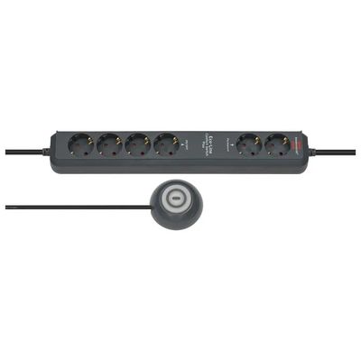 Brennenstuhl ECO-Line Comfort Switch Plus – Multipresa a 6 prese
