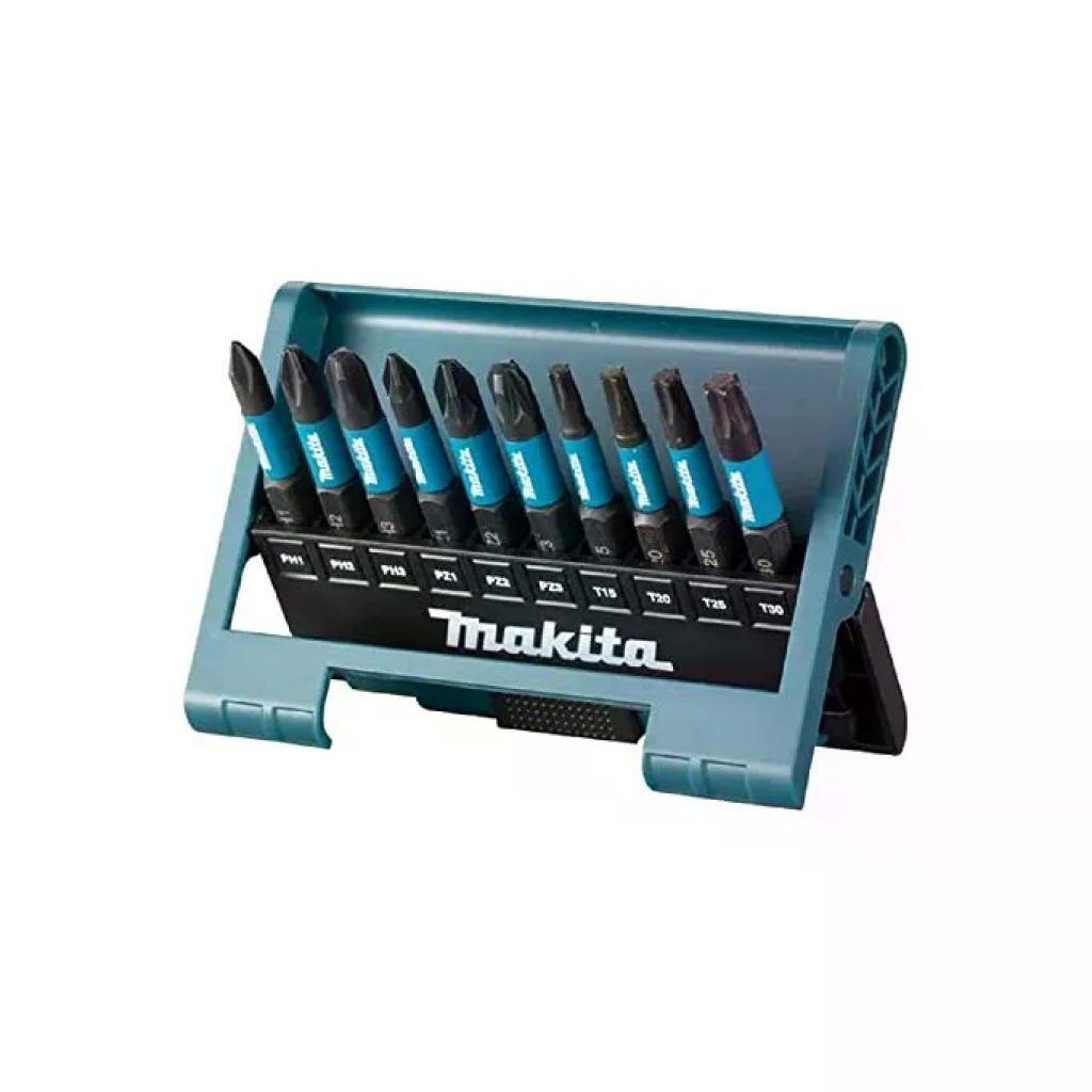 Makita E-12011 Set 10 Punte Impact Black da 50 mm