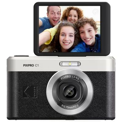 Kodak PIXPRO C1 Fotocamera Compatta 13 MP Full HD Nera