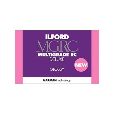 Ilford Multigrade V RC Deluxe – Carta fotografica lucida 12,7 × 17,8 cm, 100 fogli
