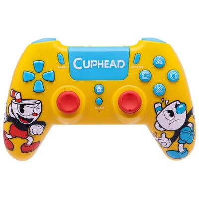 Qubick ACP40224 Gamepad Wireless Cuphead Giallo