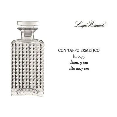 BORMIOLI Luigi Bormioli Elixir Decanter Quadrato 75 cl