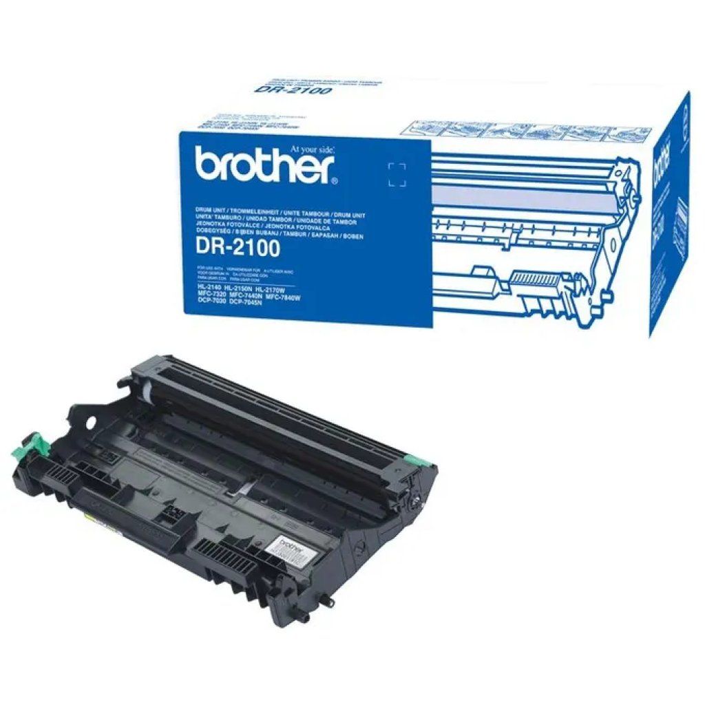 Brother DR-2100 Tamburo Originale per Stampante Laser, Nero, Fino a 12.000 Pagine Brother DR-2100 Tamburo Originale per Stampante Laser, Nero, Fino a 12.000 Pagine