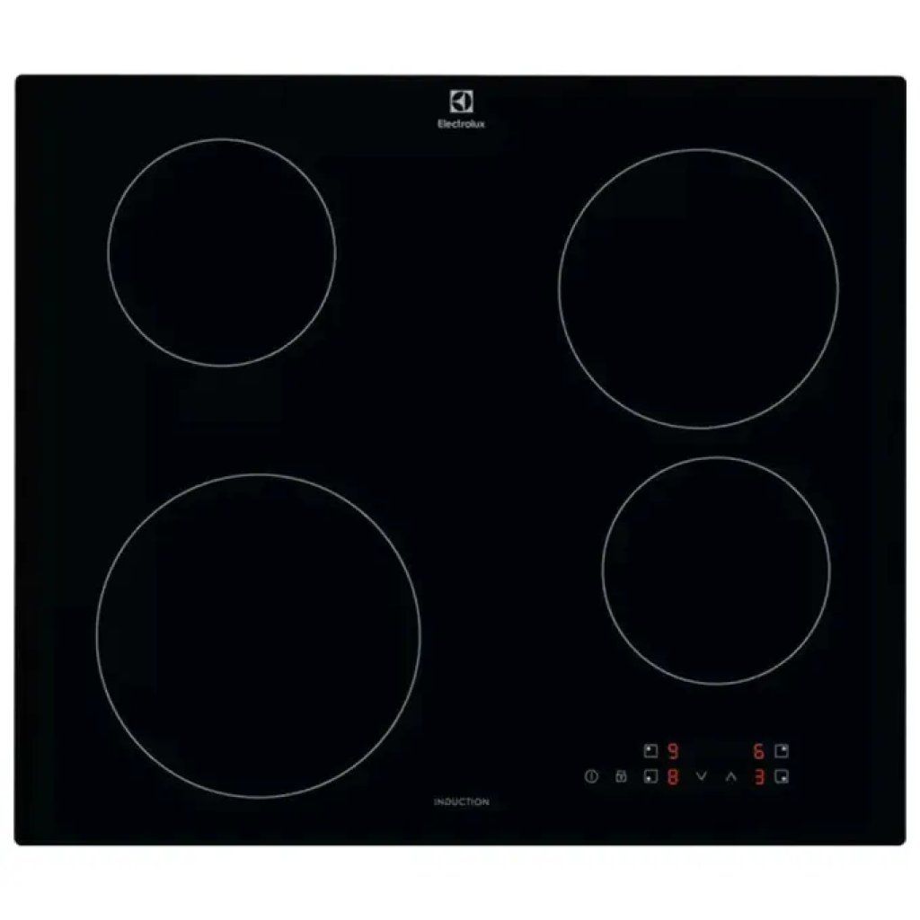 Electrolux EIB60424C Serie 300 Piano cottura a induzione 59 cm 4 zone TouchControl Booster 3000 W colore Nero