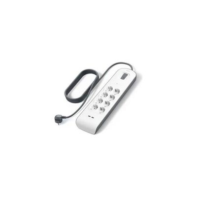 Belkin BSV804VF2M-V2 Multipresa 8 prese AC Grigio Bianco
